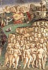 Cossa, Francesco del (1436-1478)- Allegory of May - Triumph of Apollo (detail) 2.jpg